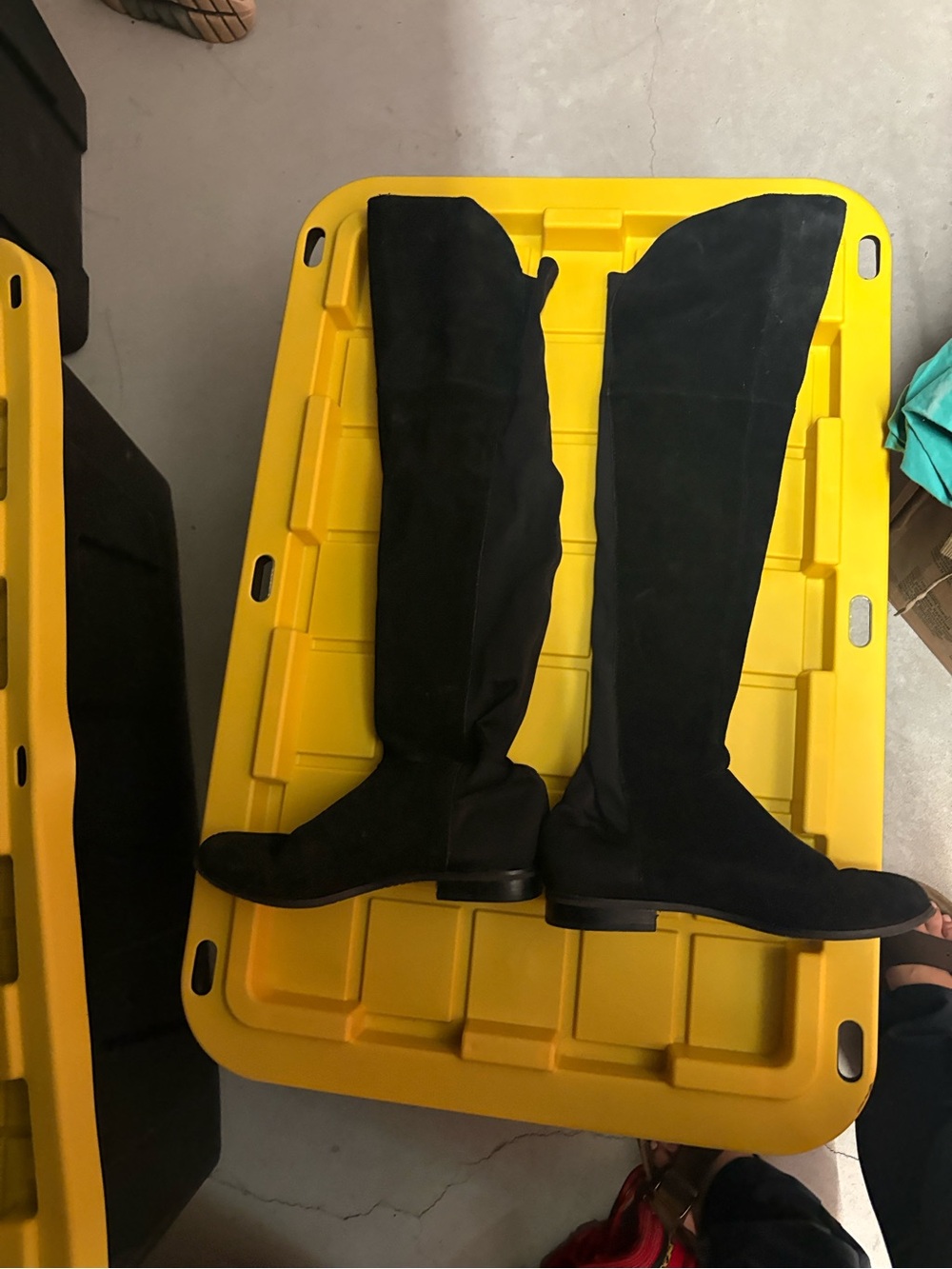 Chinese Laundry Black Over-the-Knee Riding Boots